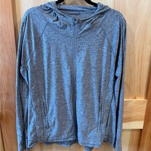 Athleta Charcoal Gray Pacifica Illume UPF Relaxed Jacket